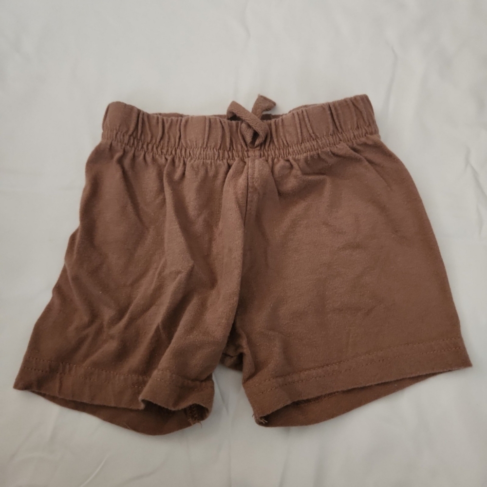Bundles infant boy 9-12m brown shorts #KK8